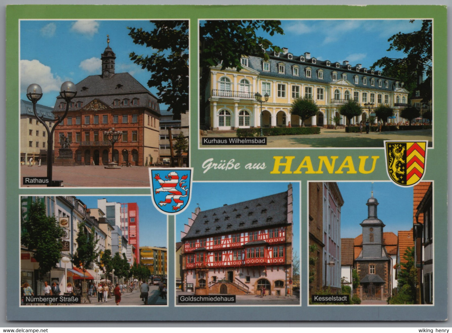 Hanau - Mehrbildkarte 6 - Hanau