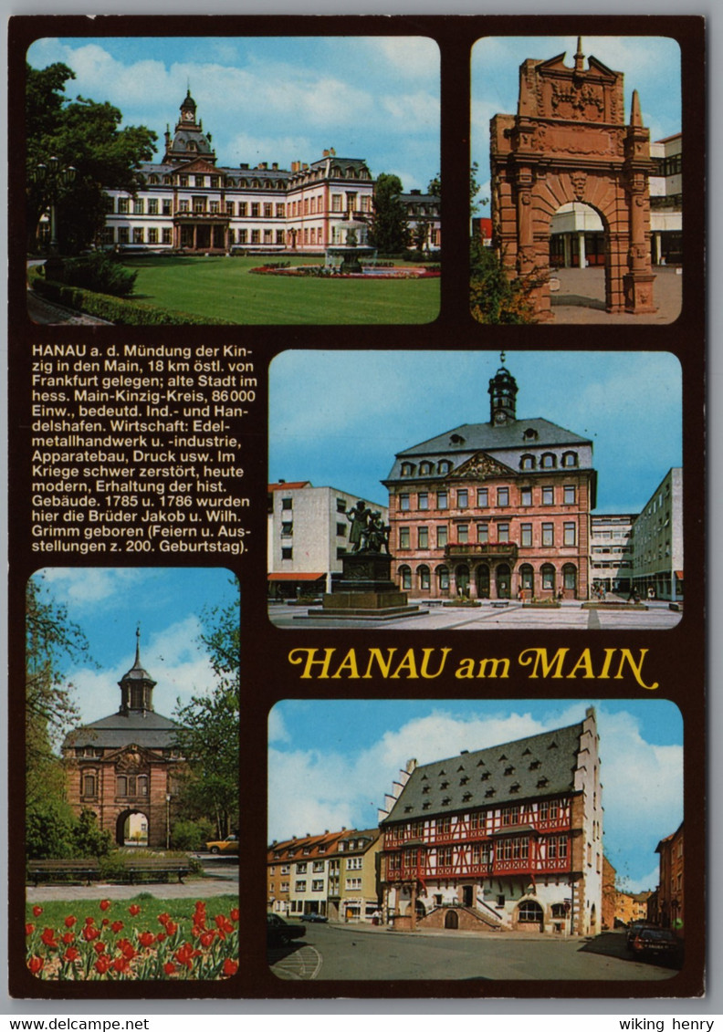 Hanau - Mehrbildkarte 7 - Hanau