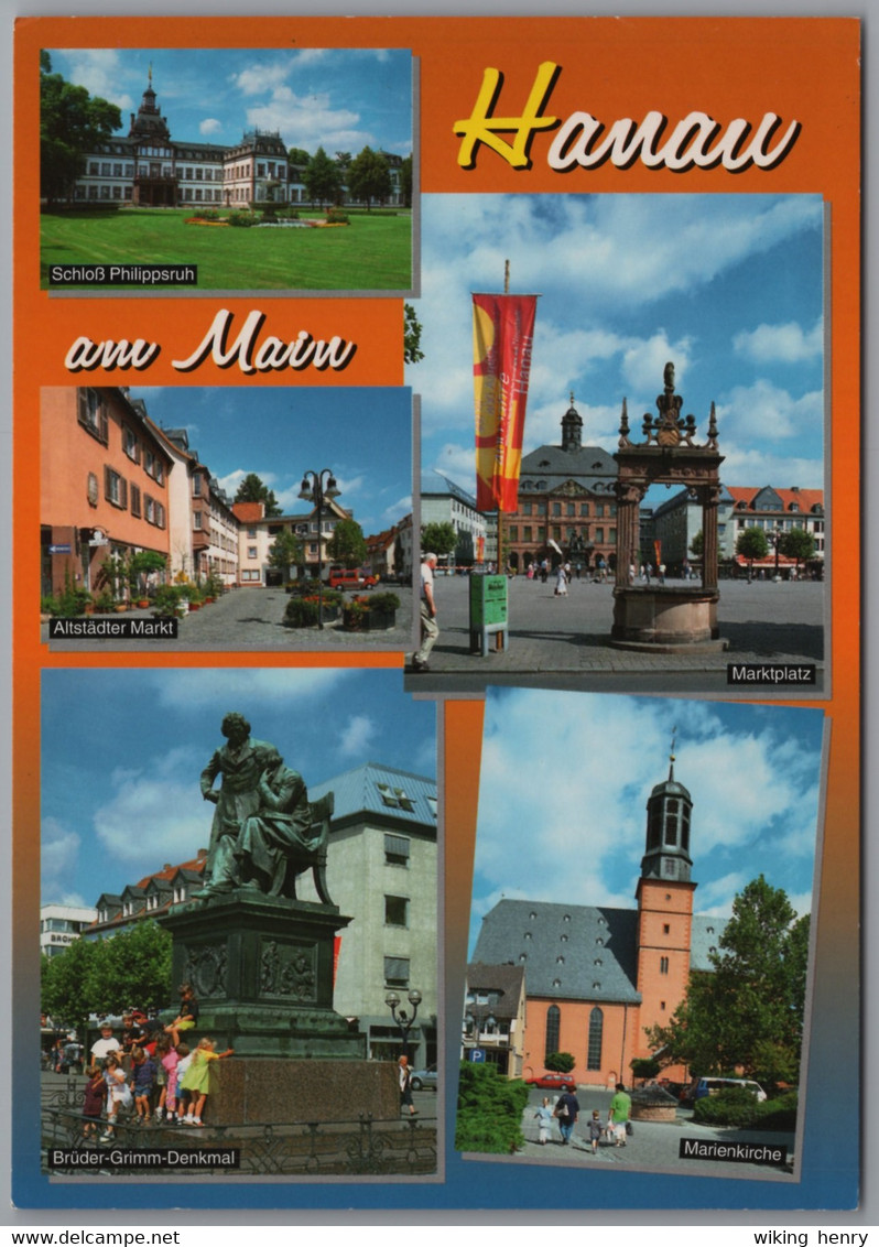 Hanau - Mehrbildkarte 8 - Hanau