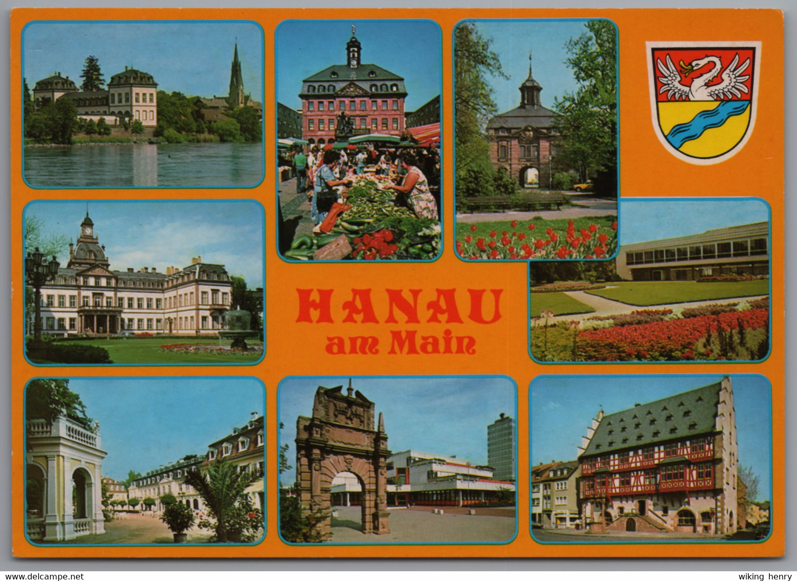 Hanau - Mehrbildkarte 12 - Hanau
