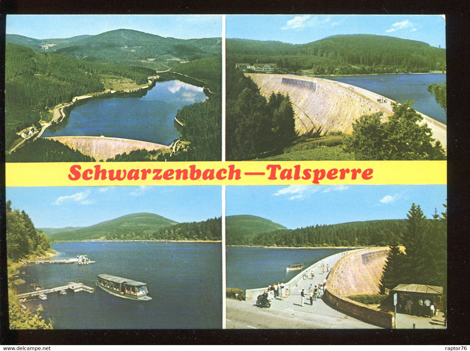 CPM Neuve Allemagne FORBACH Schwarzenbach Talsperre Multi Vues - Forbach