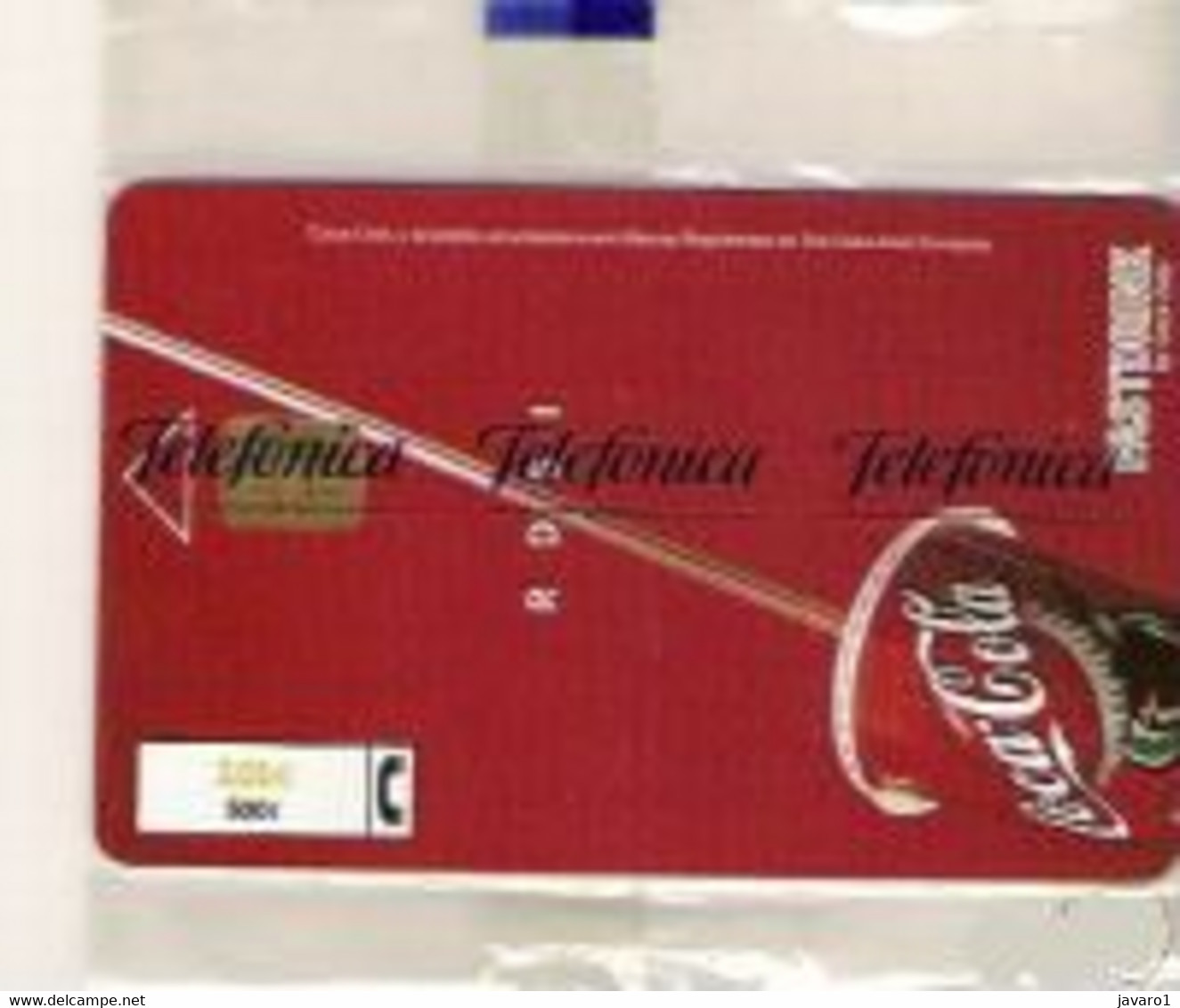 SPAIN : P483 500PT/3.01eur COCA-COLA Bottle MINT - Autres & Non Classés