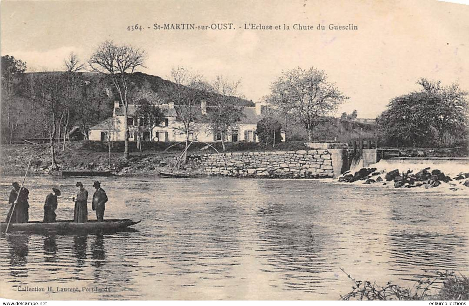 Saint Martin Sur Oust        56      L'Ecluse Et La Chute Du Guesclin       (Voir Scan) - Other & Unclassified