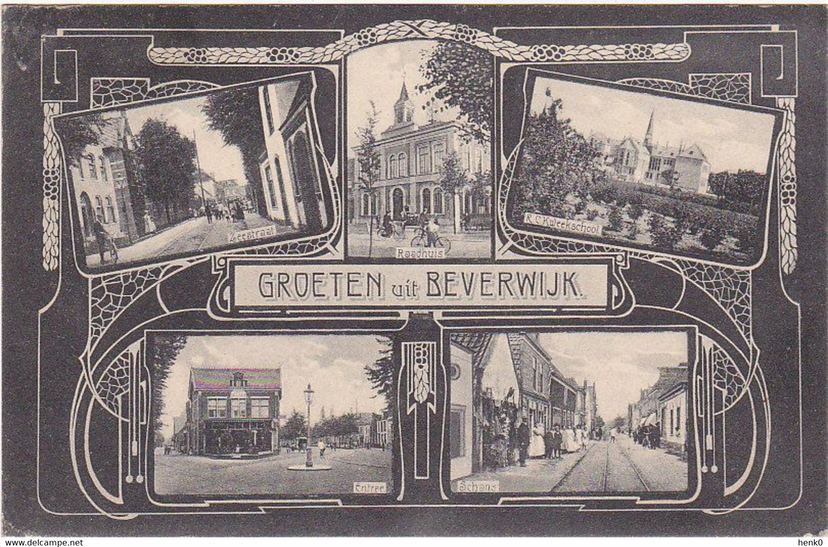 Beverwijk Groeten Uit Zeestraat Schans Raadhuis OB79 - Beverwijk