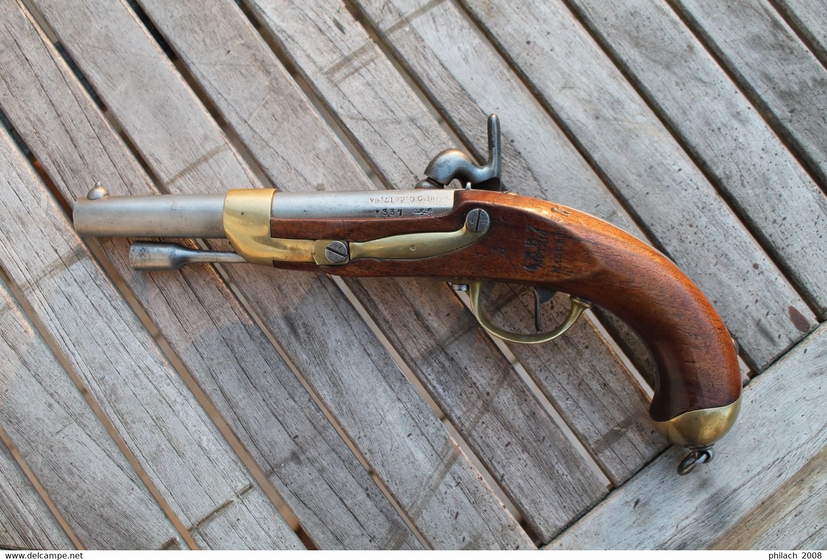 Pistolet Réglementaire Modèle 1822 T Bis - Armes Neutralisées
