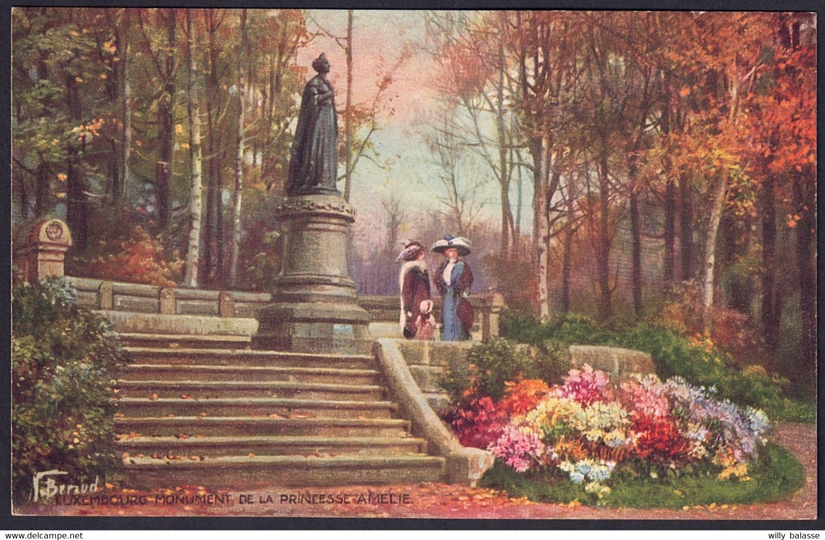 +++ CPA - Luxemburg - Luxembourg - Monument De La Princesse Amélie  // - Bourscheid