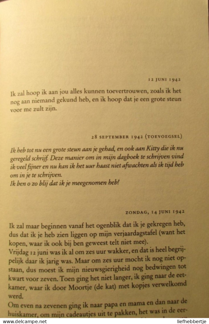 Het Achterhuis - Dagboekbrieven - Door Anne Frank - 1993 - Informática