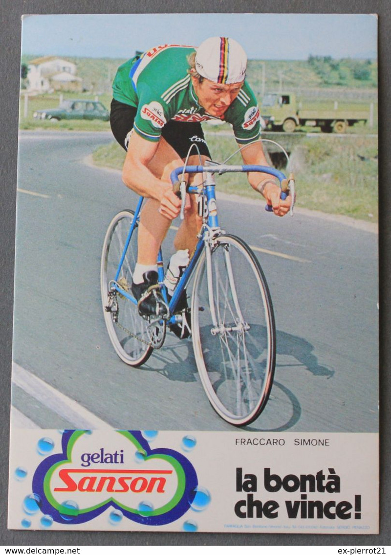 Cyclisme , Tour De France , Fraccaro Simone Italie, équipe Sanson Gelati - Cyclisme