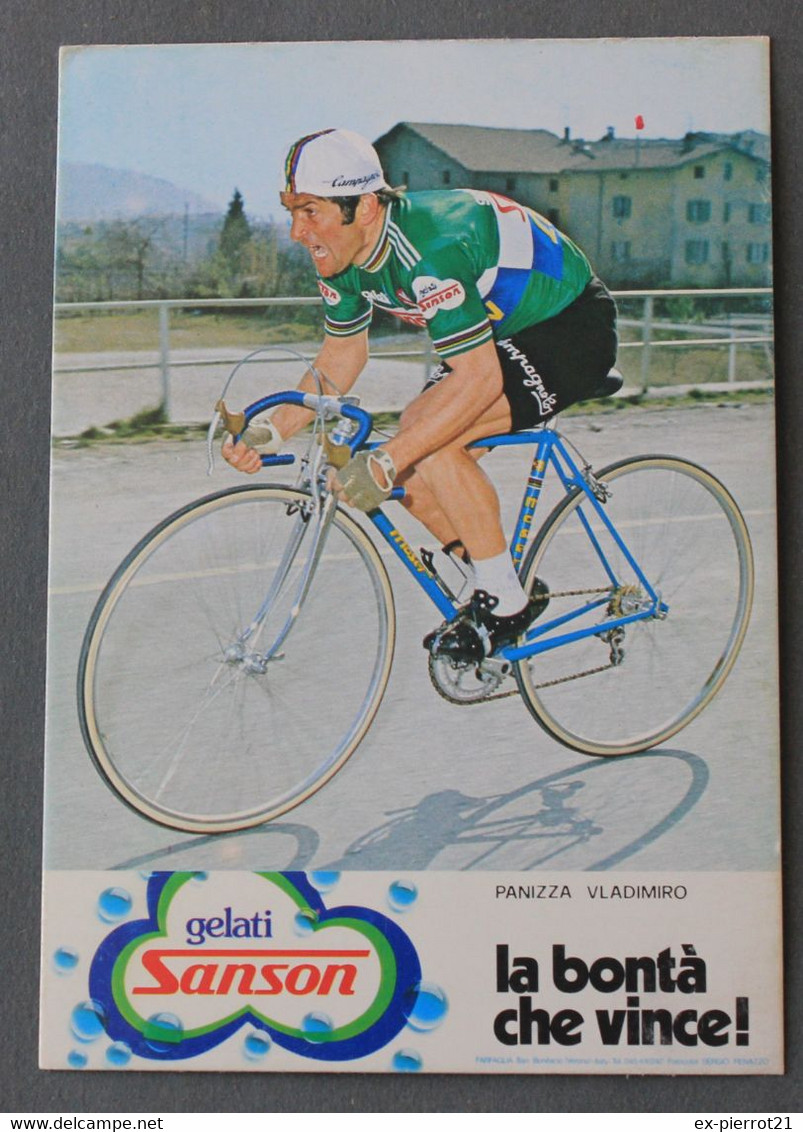 Cyclisme , Tour De France , Vladimiro Panizza Italie, équipe Sanson Gelati - Cyclisme