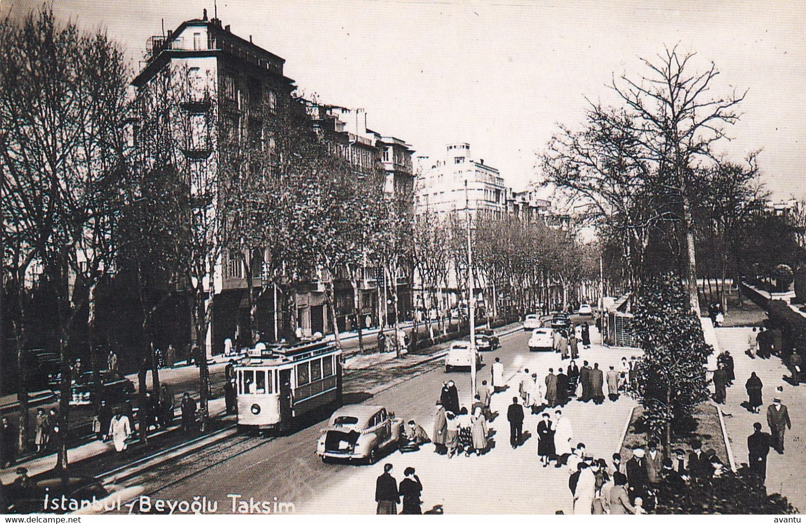 TURKIJE / ISTAMBUL /  BEYOGLU  TAKSIM / TRAM / TRAMWAYS - Turkey