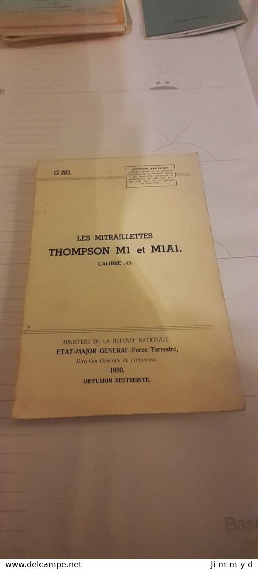 Manuel D'instruction De L Armée Belges Pour: Arme De 1956 à 1979 - Documentos