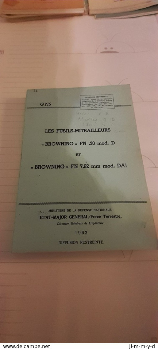 Manuel d'instruction de l armée belges pour: arme de 1956 à 1979