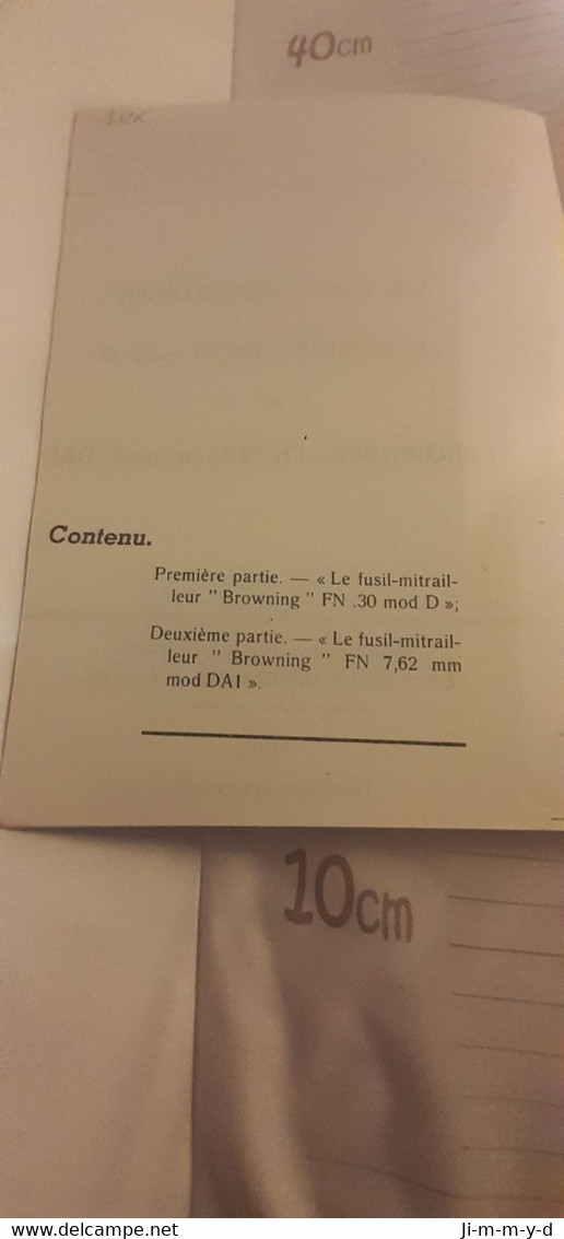 Manuel d'instruction de l armée belges pour: arme de 1956 à 1979