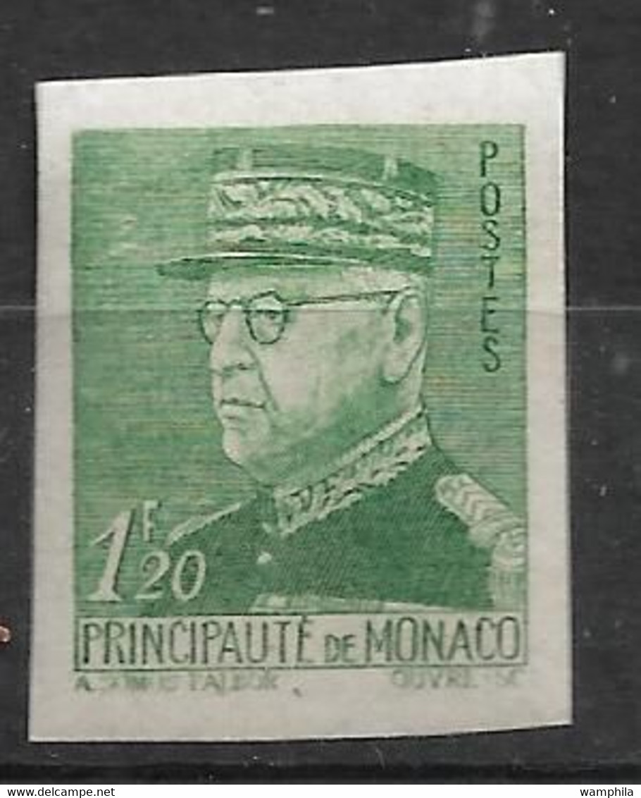 Monaco 228** Non Dentelé. - Variétés