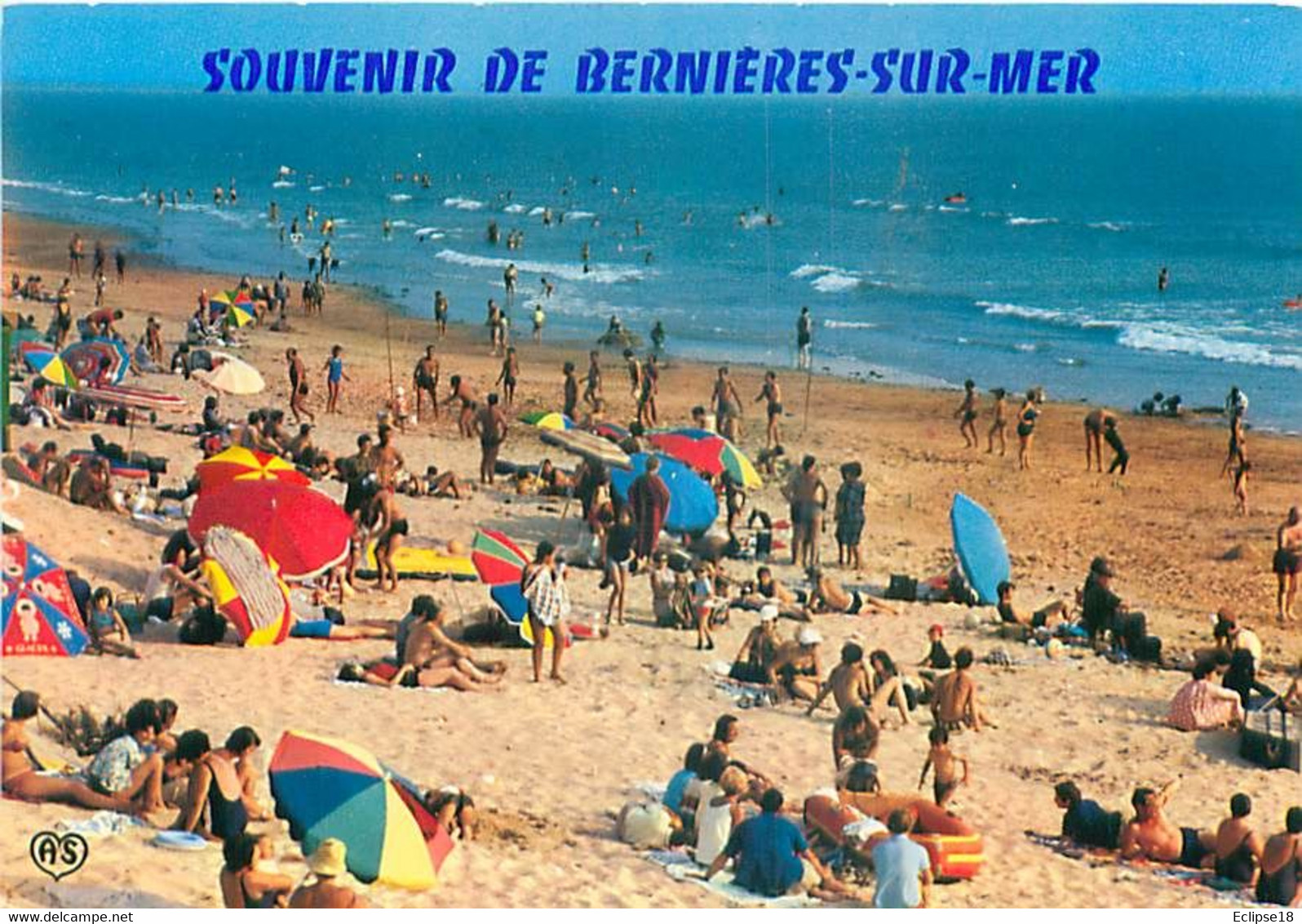 Souvenir De Bernieres Sur Mer     O 970 - Otros & Sin Clasificación