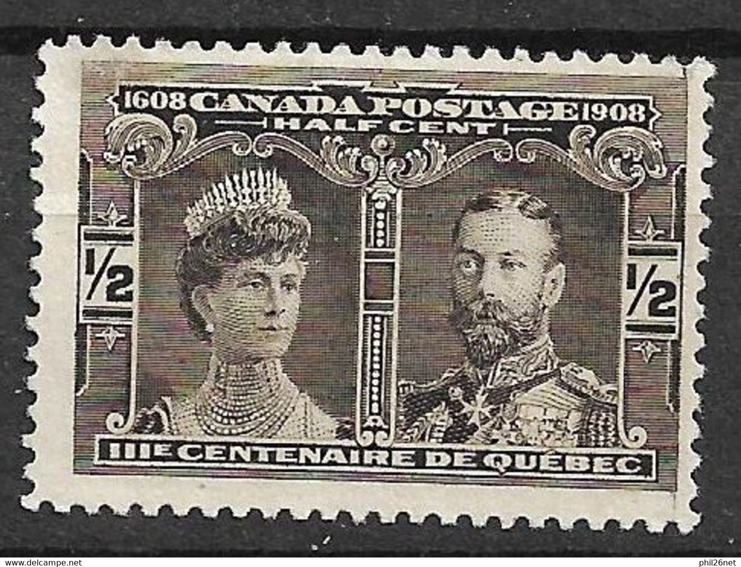 Canada  N°  85 Neuf   (* )  B/TB        - Unused Stamps