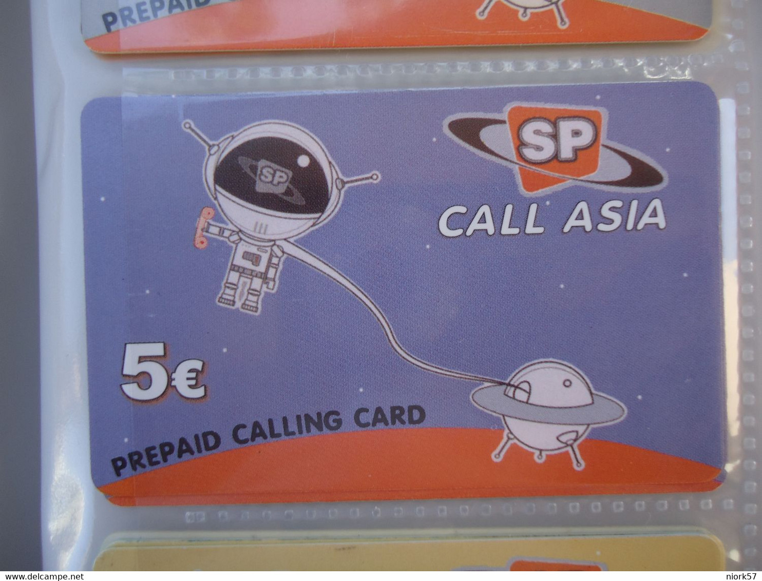 GREECE USED OLD  PREPAID  CARDS SP SPACE RUSSIA FROM MY COLLECTION - Space