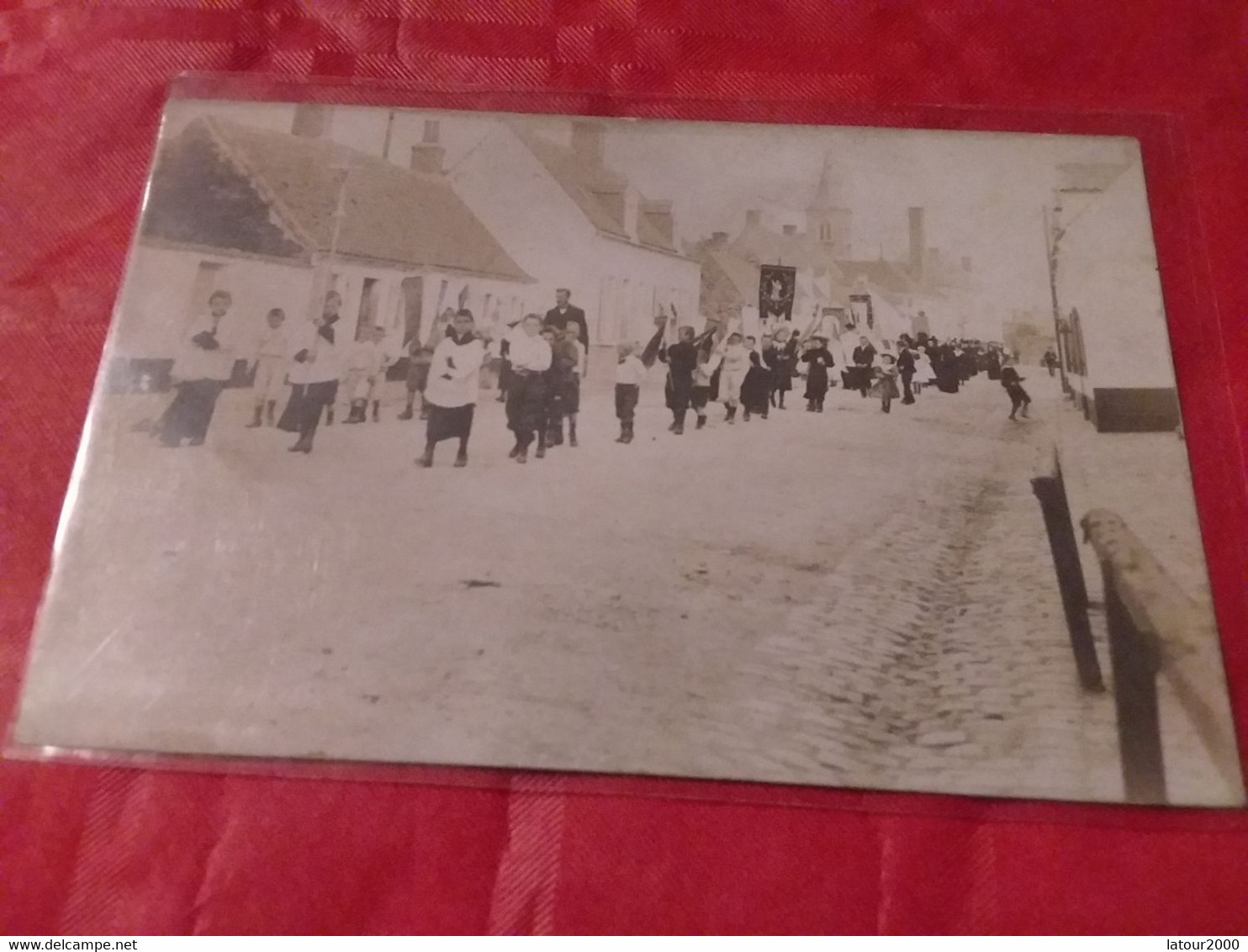 OYE PLAGE  CARTE PHOTO PROCESSION FÊTE - Oye Plage