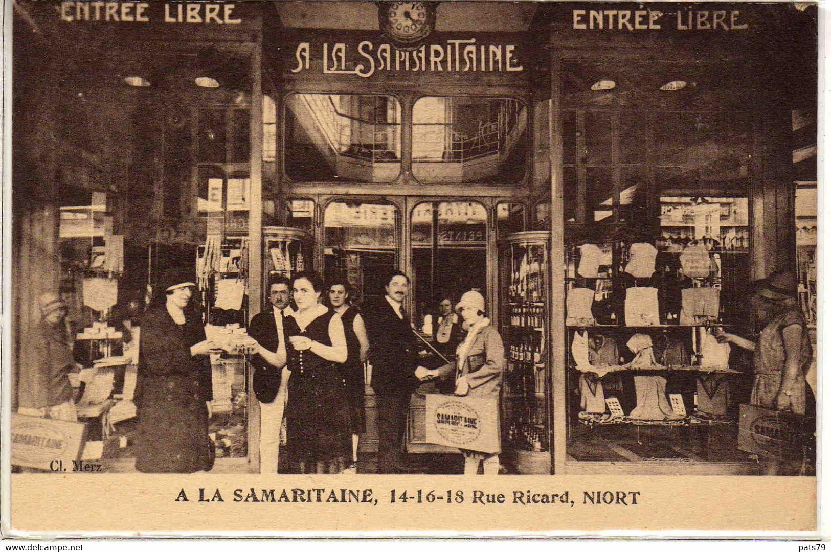 A LA SAMARITAINE  -  14-16-18  RUE RICARD ,  NIORT - Niort