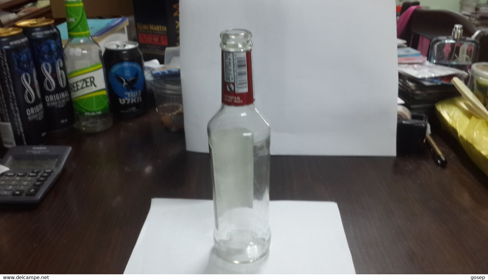 Italia-bottle Glass-smirnoff-ICE-vodka-diago Operations-(275ml)-(5%)-importer-ibbls - Autres & Non Classés