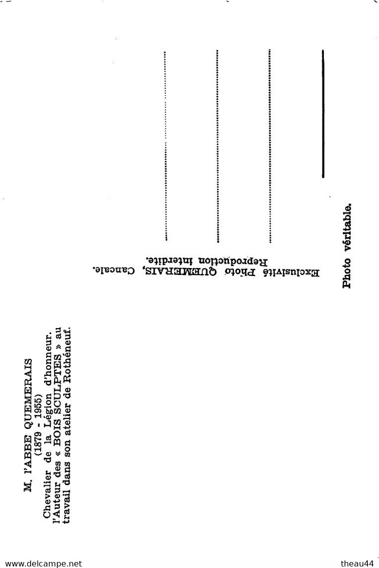 CANCALE - Lot De 10 Cartes Et Sa Pochette - Mr L'Abbé "QUEMERAIS" De ROTHENEUF ,auteur Des "BOIS SCULPTES" - Cancale