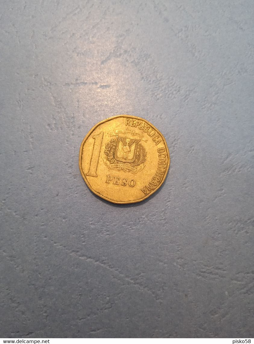 DOMINICANA-1 PESO 1992 - Dominicaanse Republiek