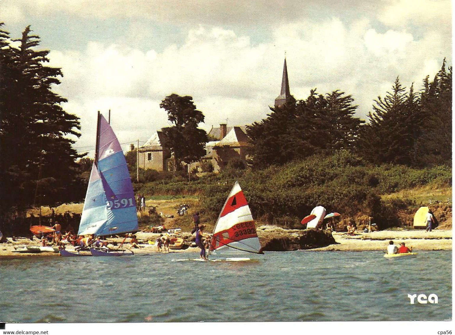 île D'ARZ - Plage De Pénéra > N°13 YCA - B.E.B. Caoudal éditeur - Ile D'Arz