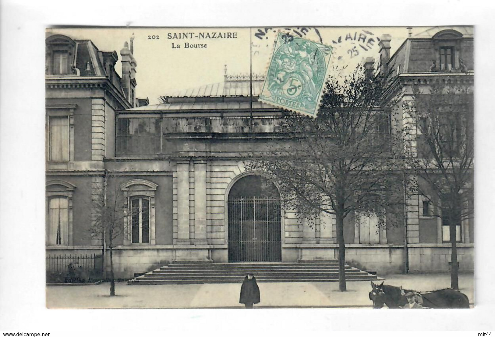 CPA 44 Saint Nazaire N°2 Laq Bourse - Saint Nazaire