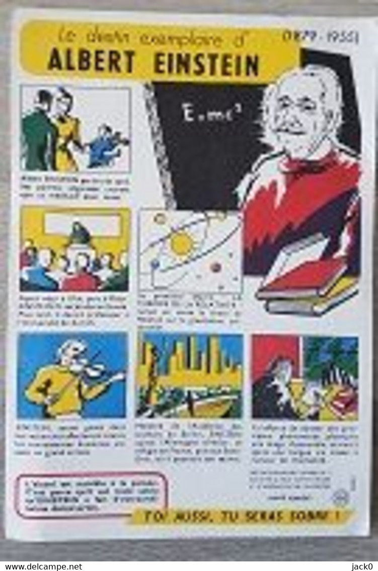 Buvard  Boisson, Le  Destin  Exemplaire  D' ALBERT  EINSTEIN, Toi  Aussi, Tu  Seras  Sobre - Collections, Lots & Séries