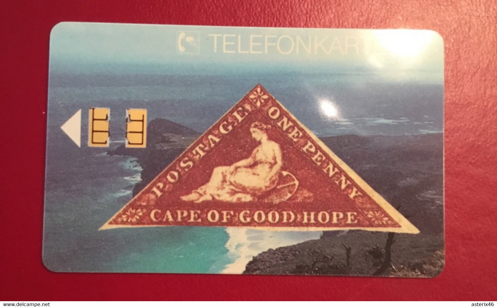 Deutsche Telefonkarte 40 Cape Of Good Hope Marke + Tafelberg E 04 08.91 30.000 DPR - Sellos & Monedas