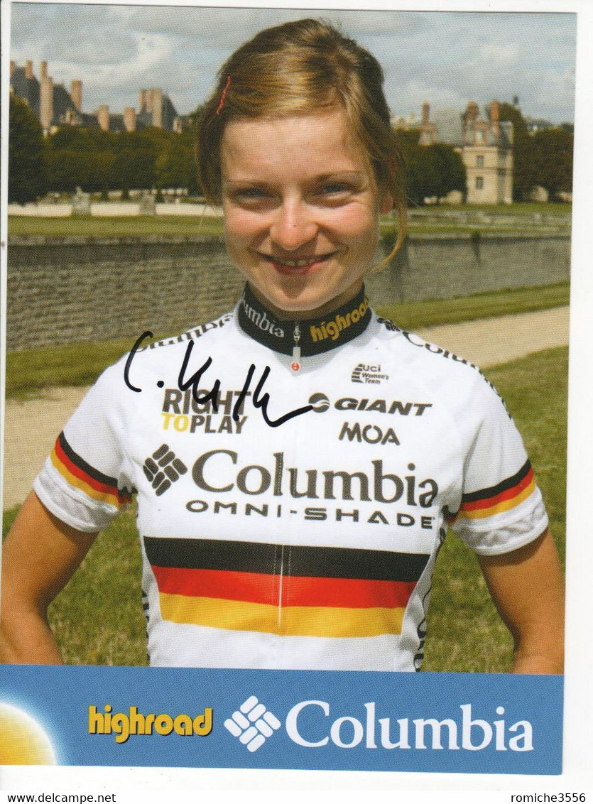LUISE KELLER    COLUMBIA  2008 - Cycling