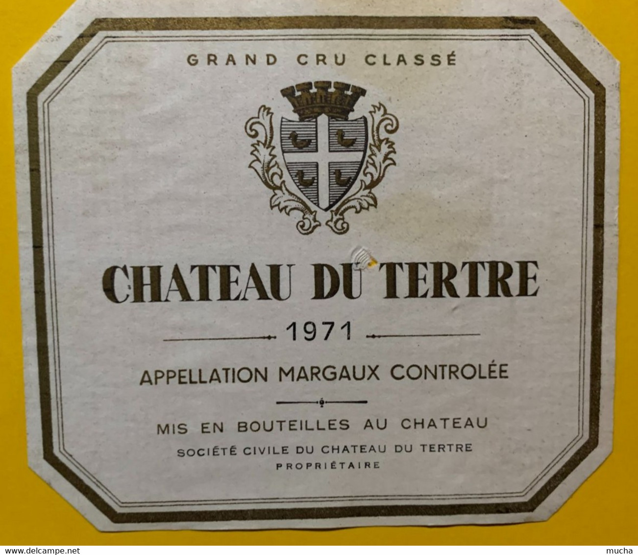 17897 -  Château Du Tertre 1971 Margaux - Bordeaux