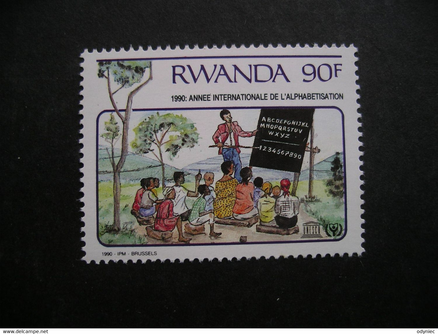 RWANDA Int.Literacy Year 1991 MNH - Unused Stamps