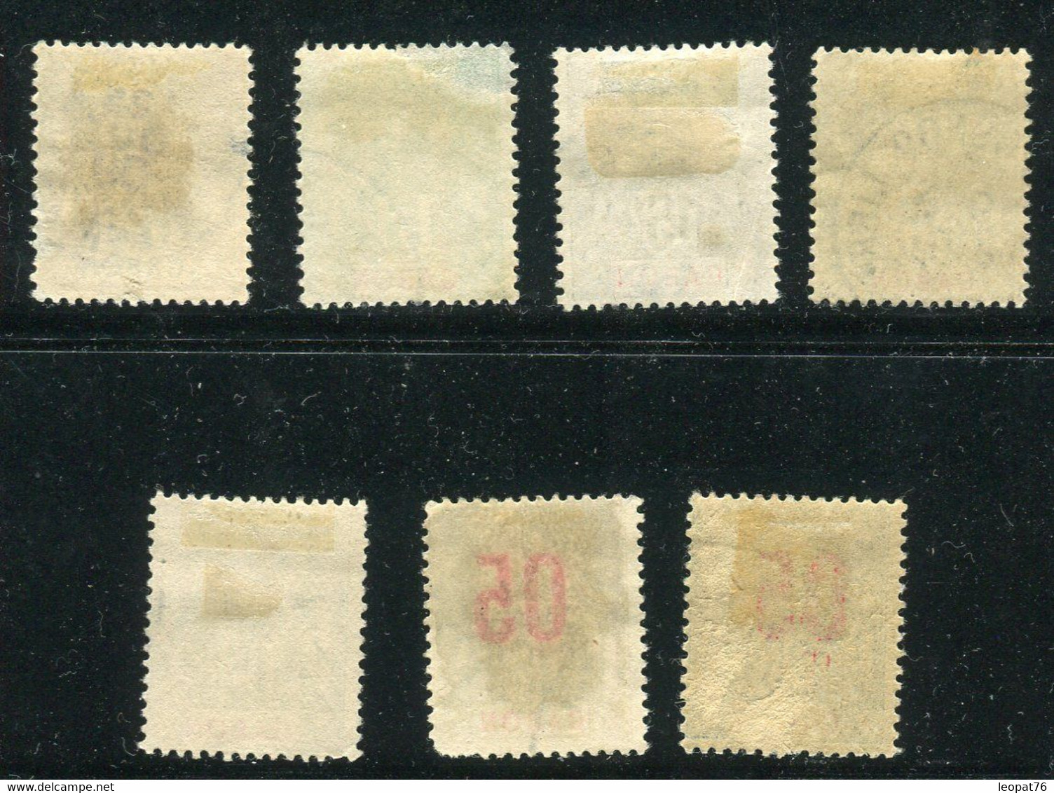 Gabon - Lot De 7 Valeurs Au Type Groupe - Cote 30€ - T39 - Used Stamps