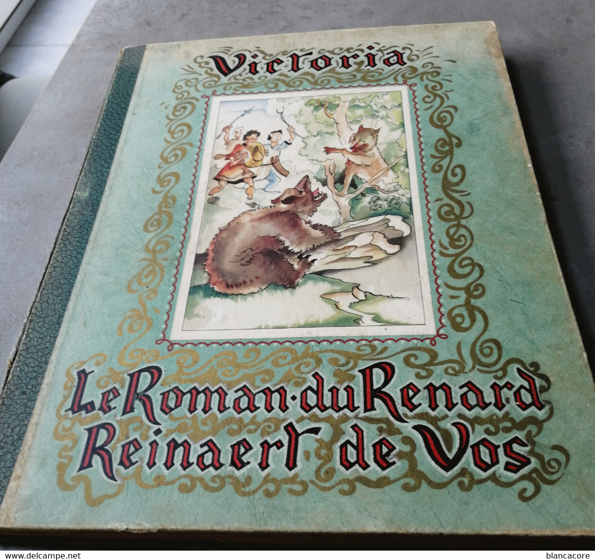 Album Chocolat VICTORIA De 1935  LE ROMAN DU RENARD  REINAERT DE VOS  Album COMPLET De 64 Pages & 196 Chromos - Albumes & Catálogos