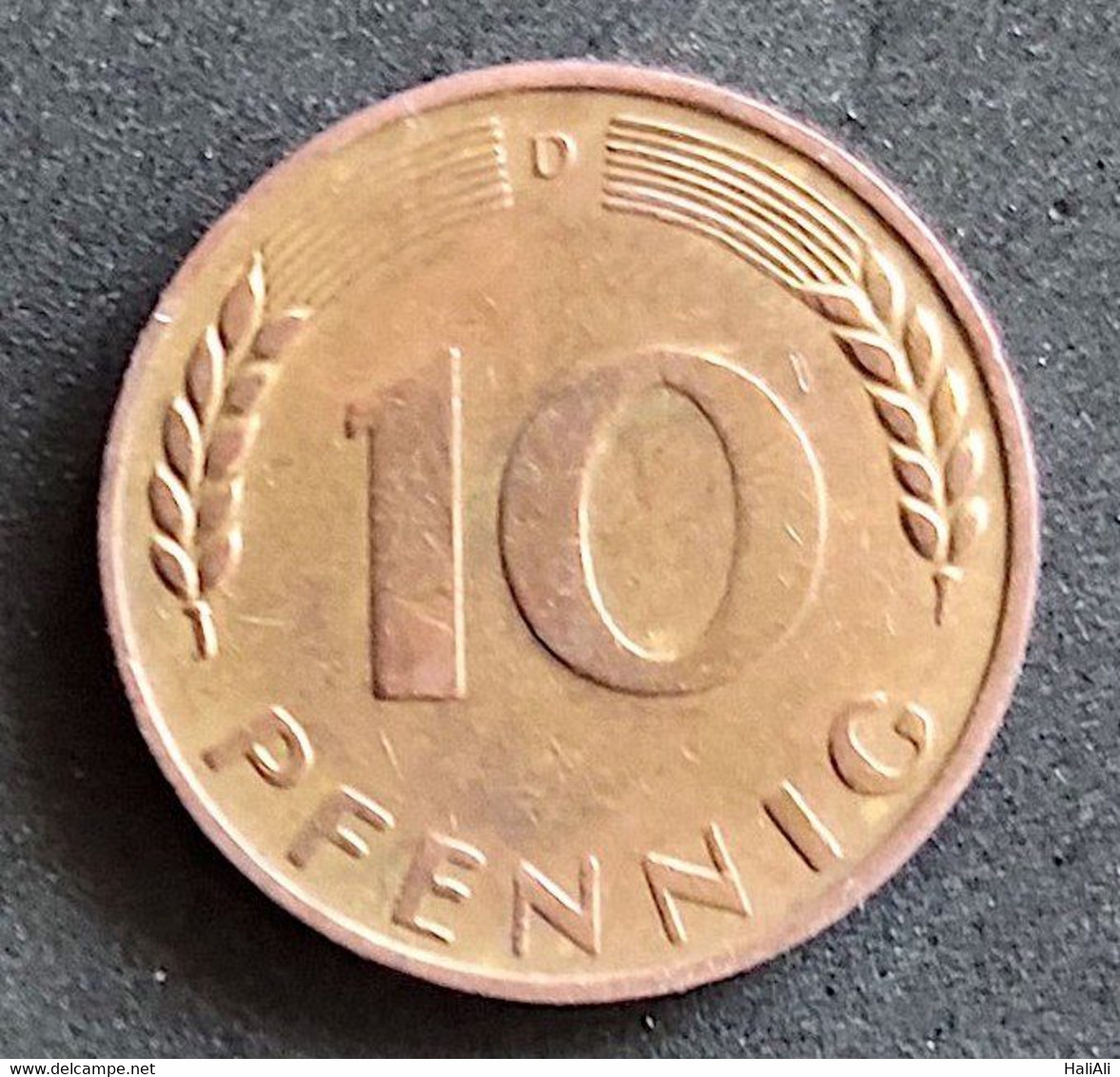 Coin Germany Moeda Alemanha 1949 10 Pfennig D 1 - 10 Pfennig