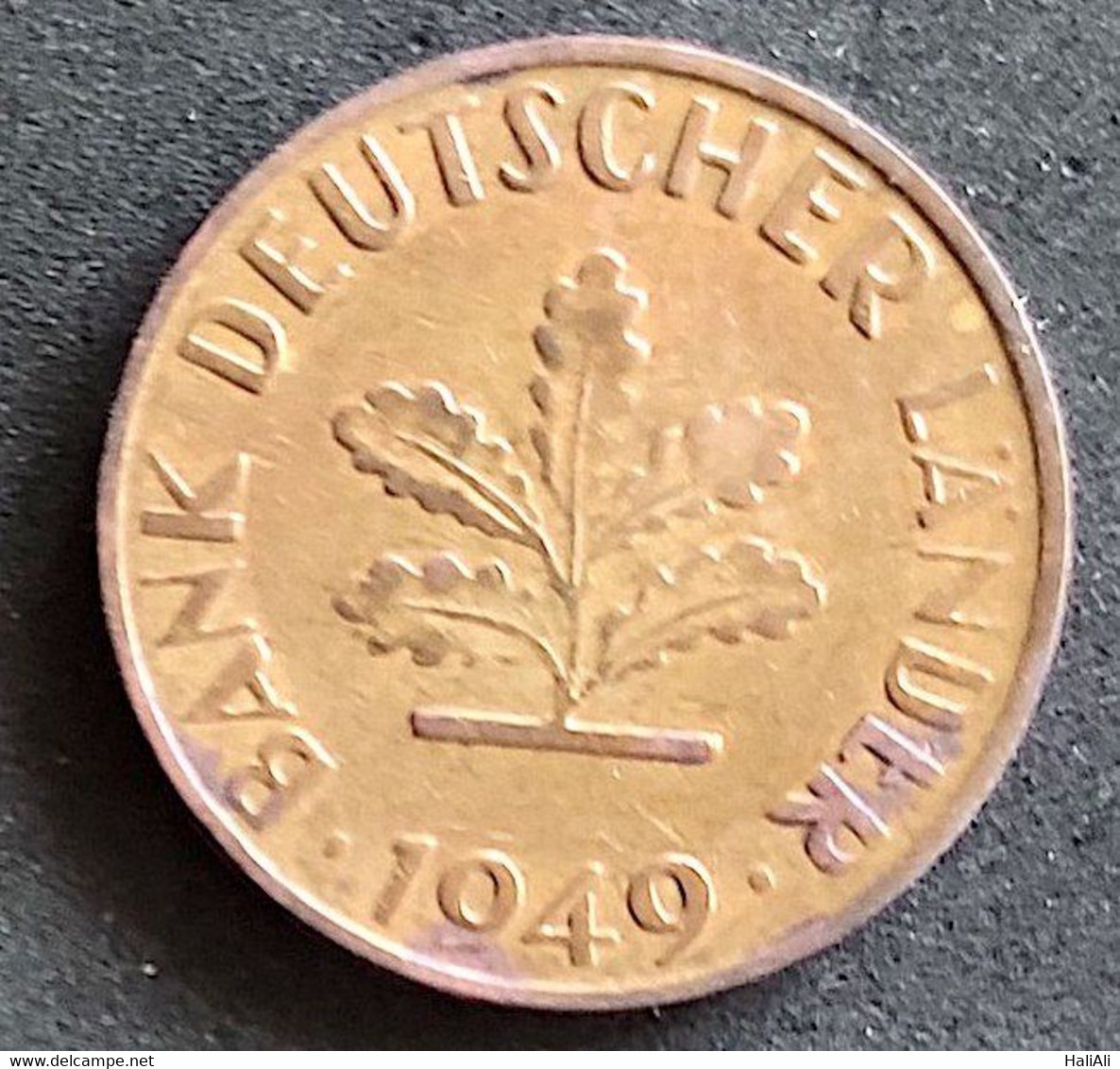 Coin Germany Moeda Alemanha 1949 10 Pfennig D 1 - 10 Pfennig