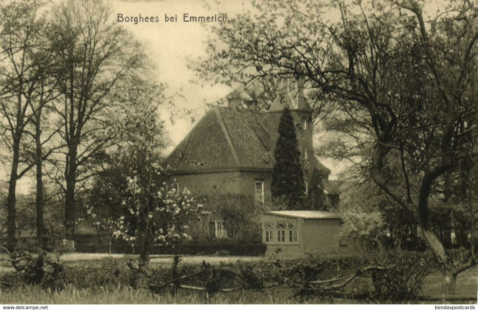 BORGHEES Bei Emmerich, Das Schlößchen (1912) AK - Emmerich