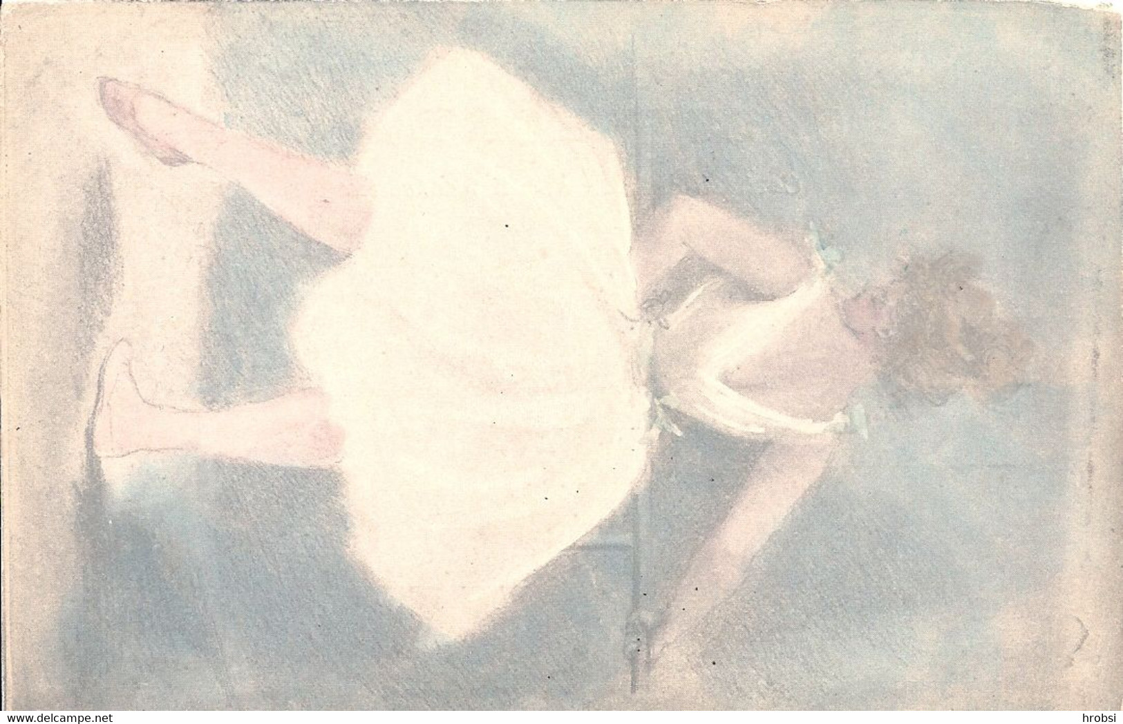 Illustrateur H Boutet, Série Danseuse à La Barre En Tutu - Boutet