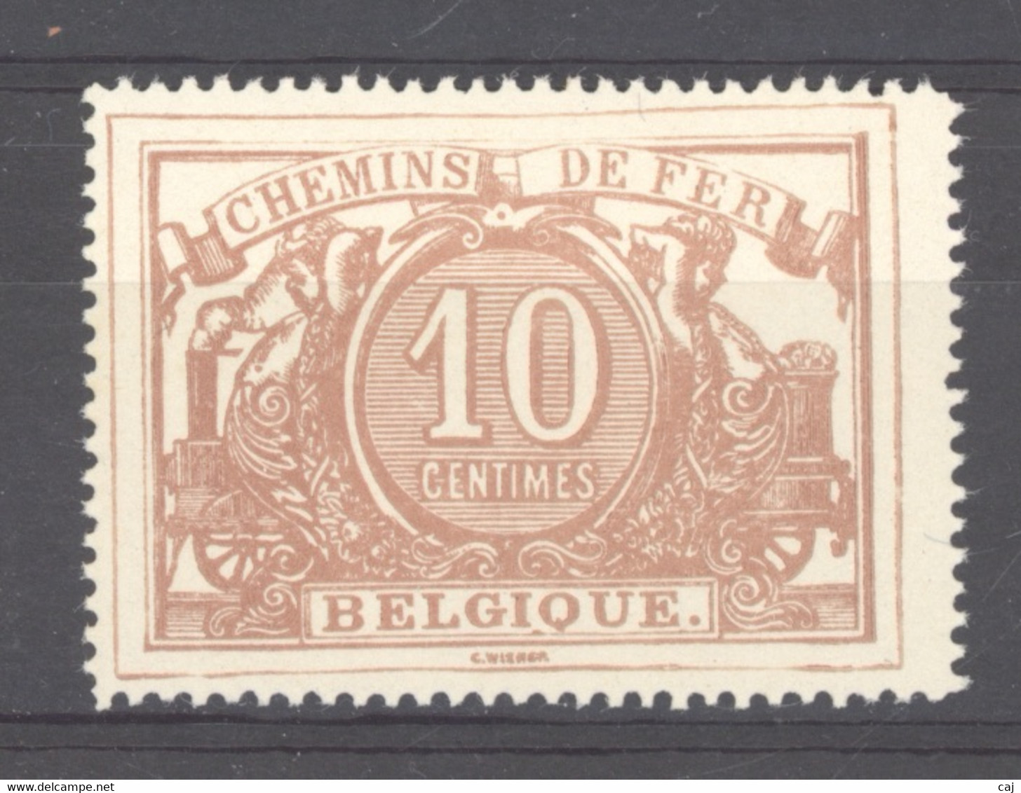 0ob  0548  -  Belgique  -  Colis Postaux  :  Yv  7a  **  Brun Rose - Ungebraucht