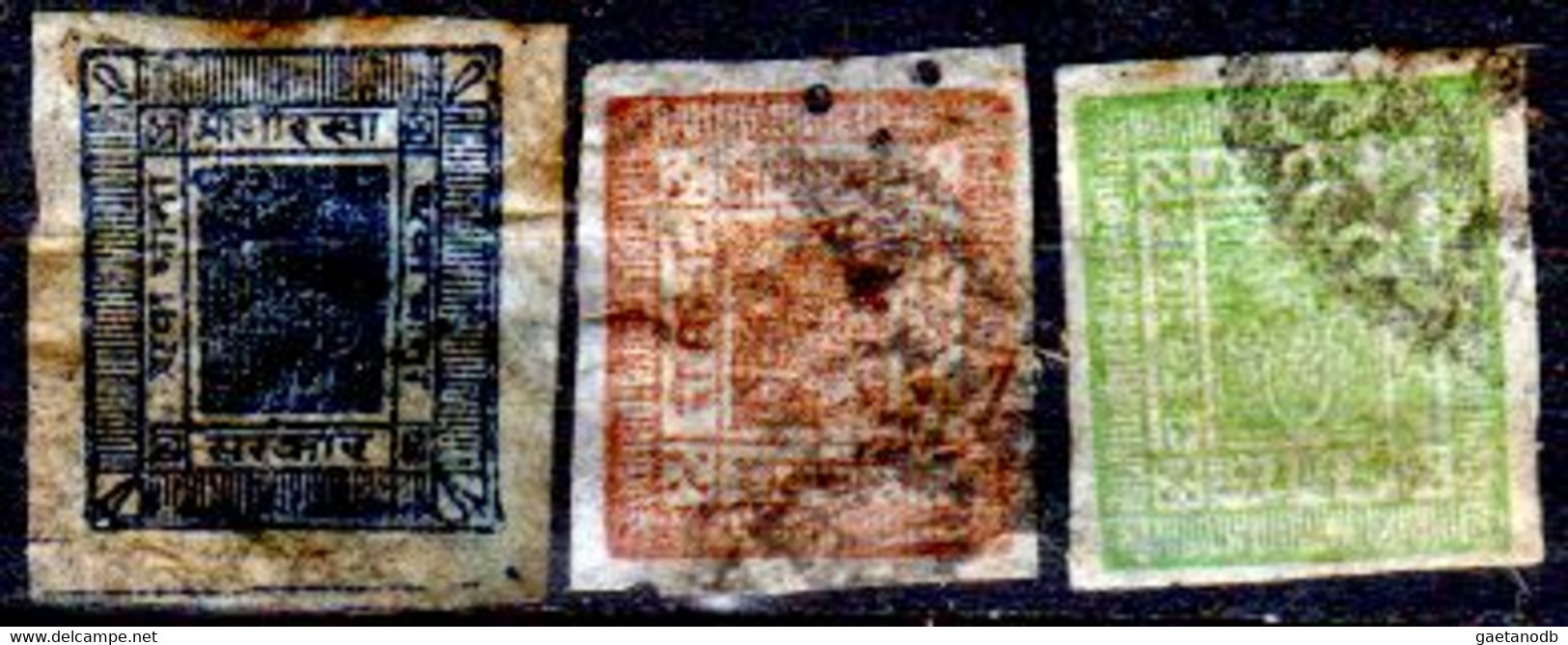 B1201 - NEPAL: 1881 (o) Used - Difetto. - Nepal