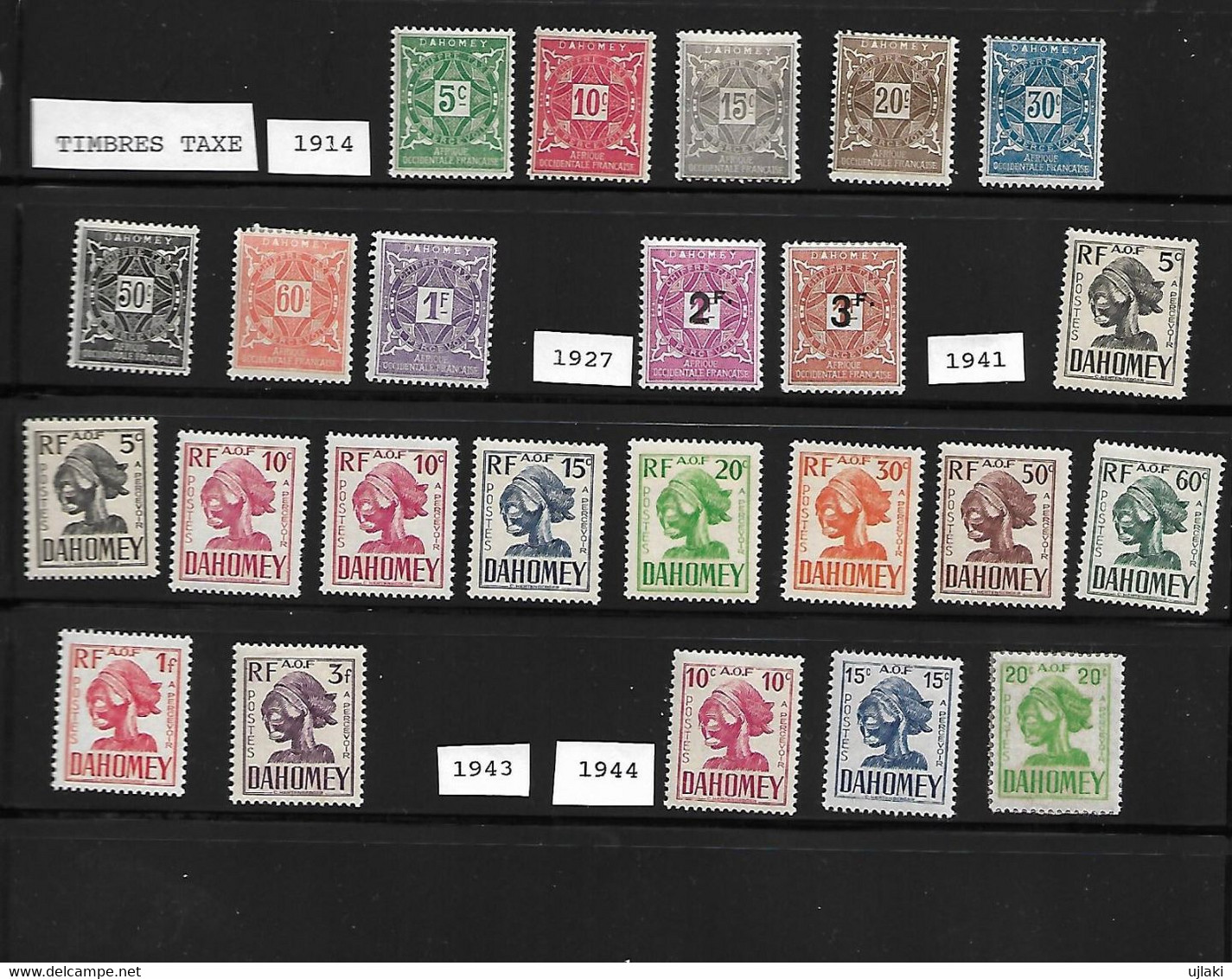 FRANCE:Colonies Françaises,tel Que:BENIN Et DAHOMEY:collection De 140 TP Neufs - Collections