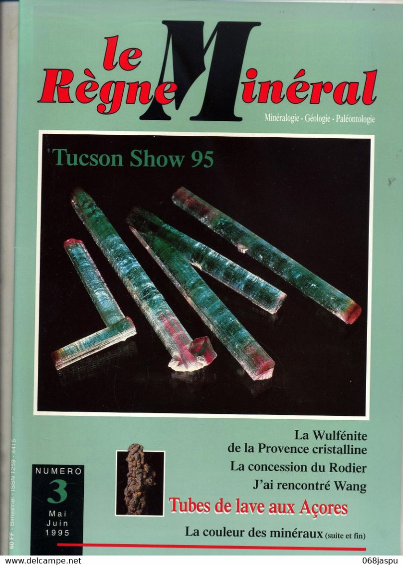 Revue Regne Mineral Juin1995  Mineralien Tucson  Mine Rodier - Science