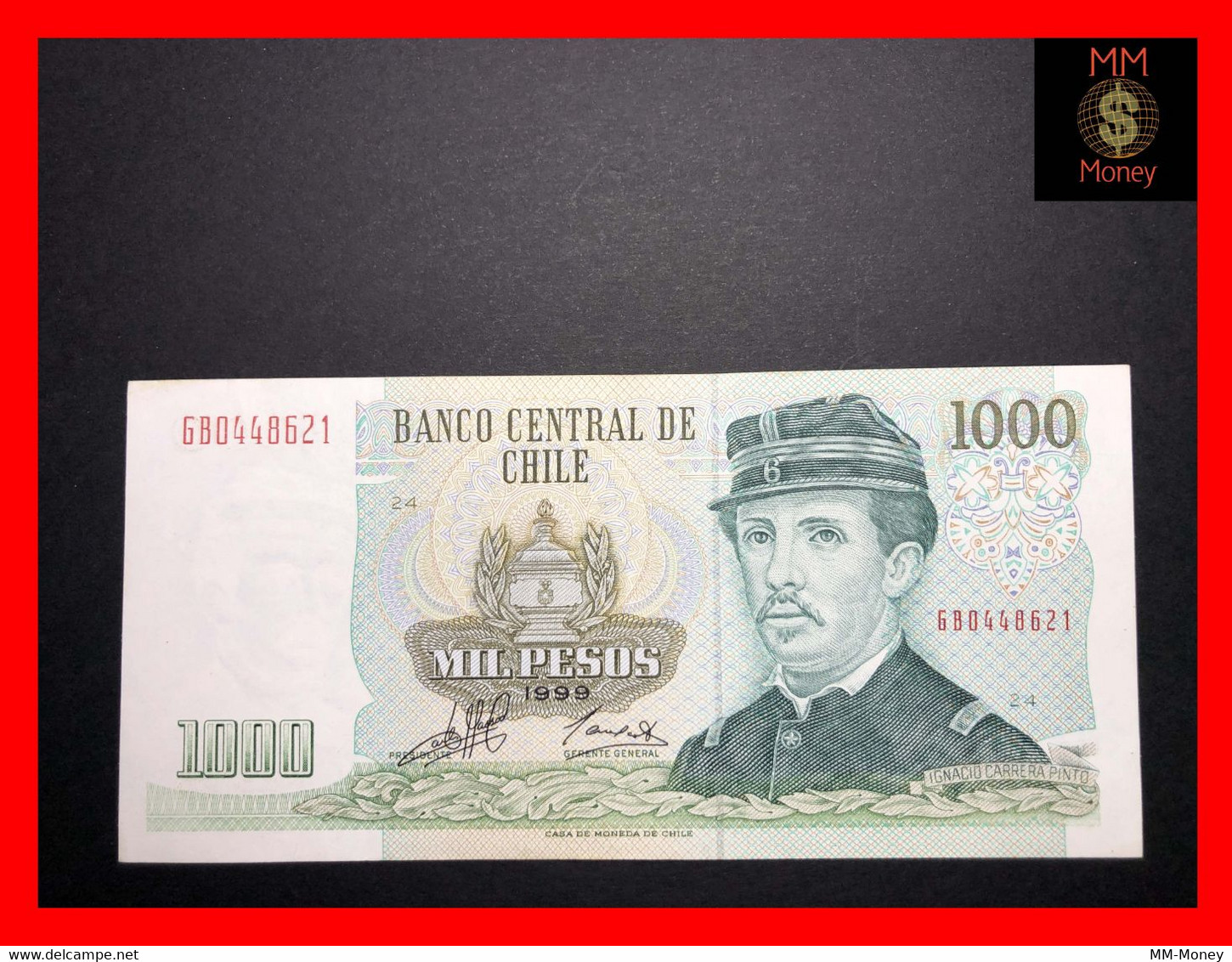 CHILE  1.000 1000 Pesos  1999  P. 154  XF - Chile