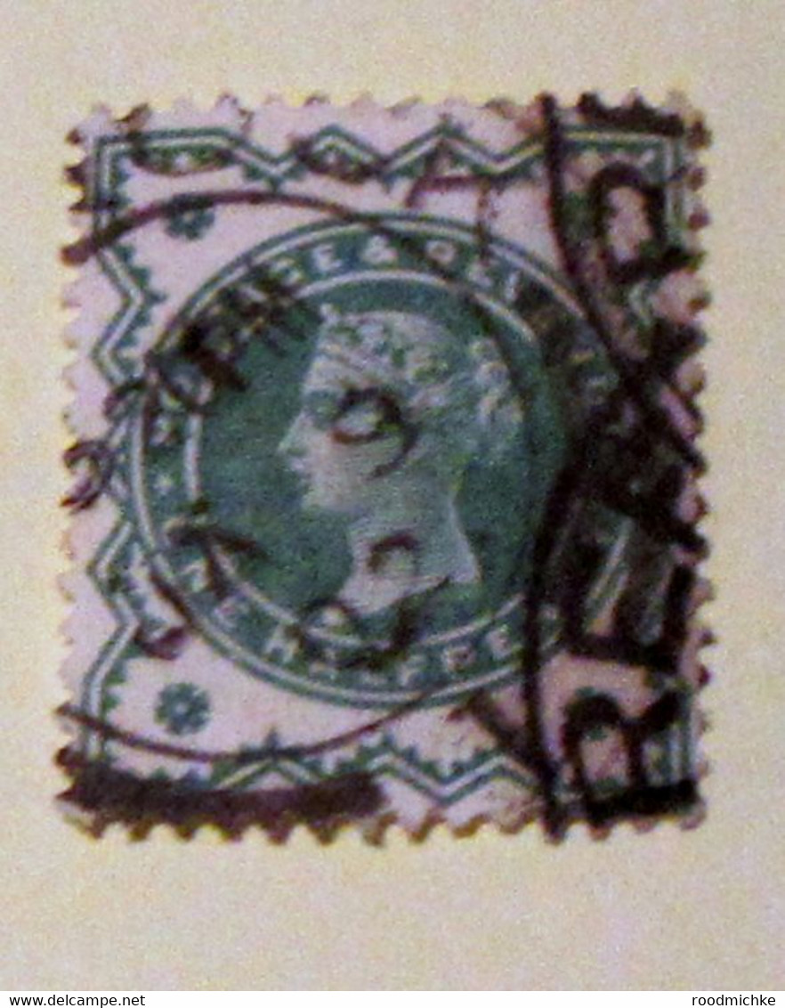 QUEEN VICTORIA SG 213 1/2 PENNY  USED - Non Classés