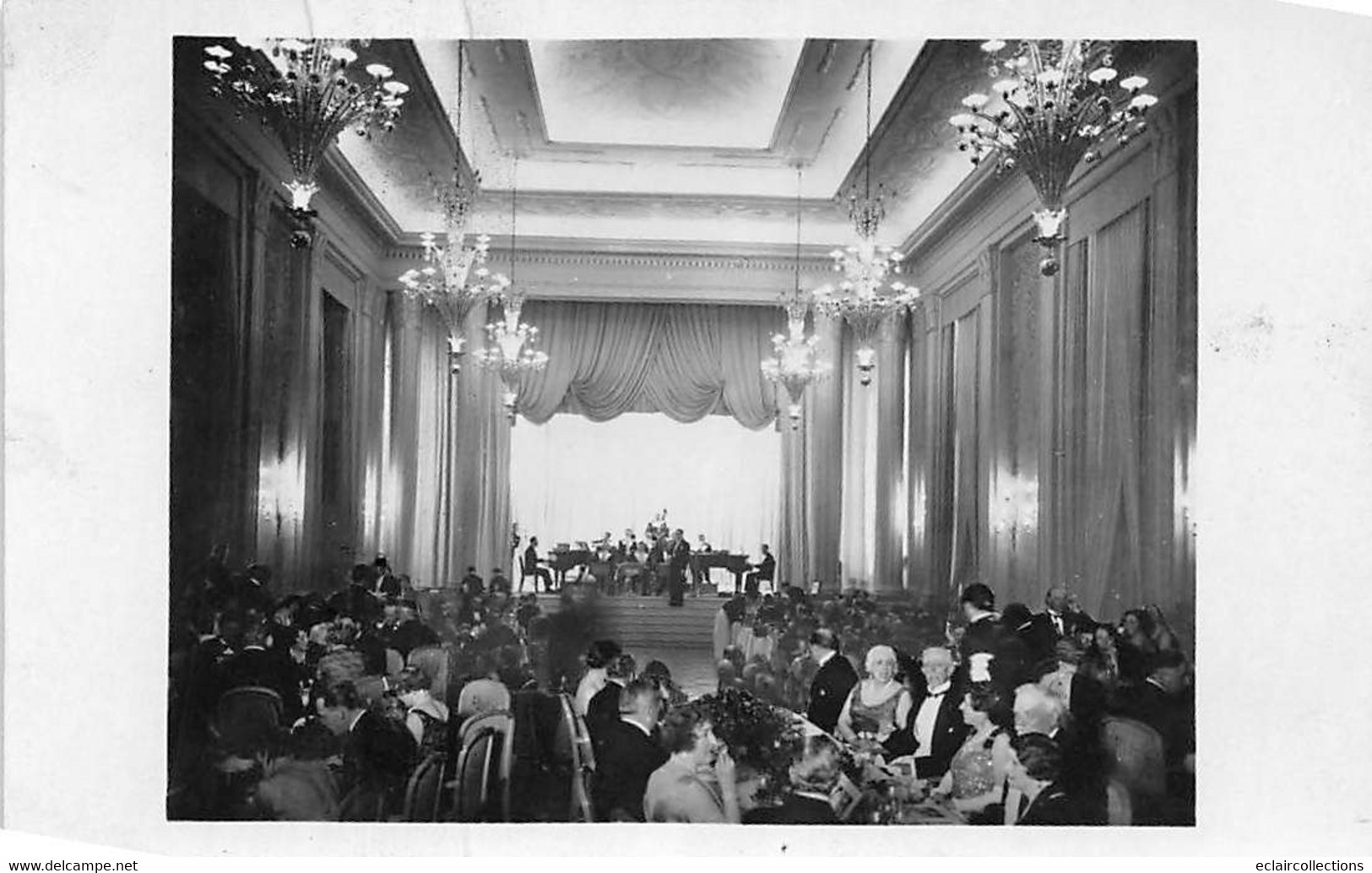 Monaco. Monte-Carlo        Restaurant De L'International.  Orchestre . Carte Photo     (Voir Scan) - Monte-Carlo