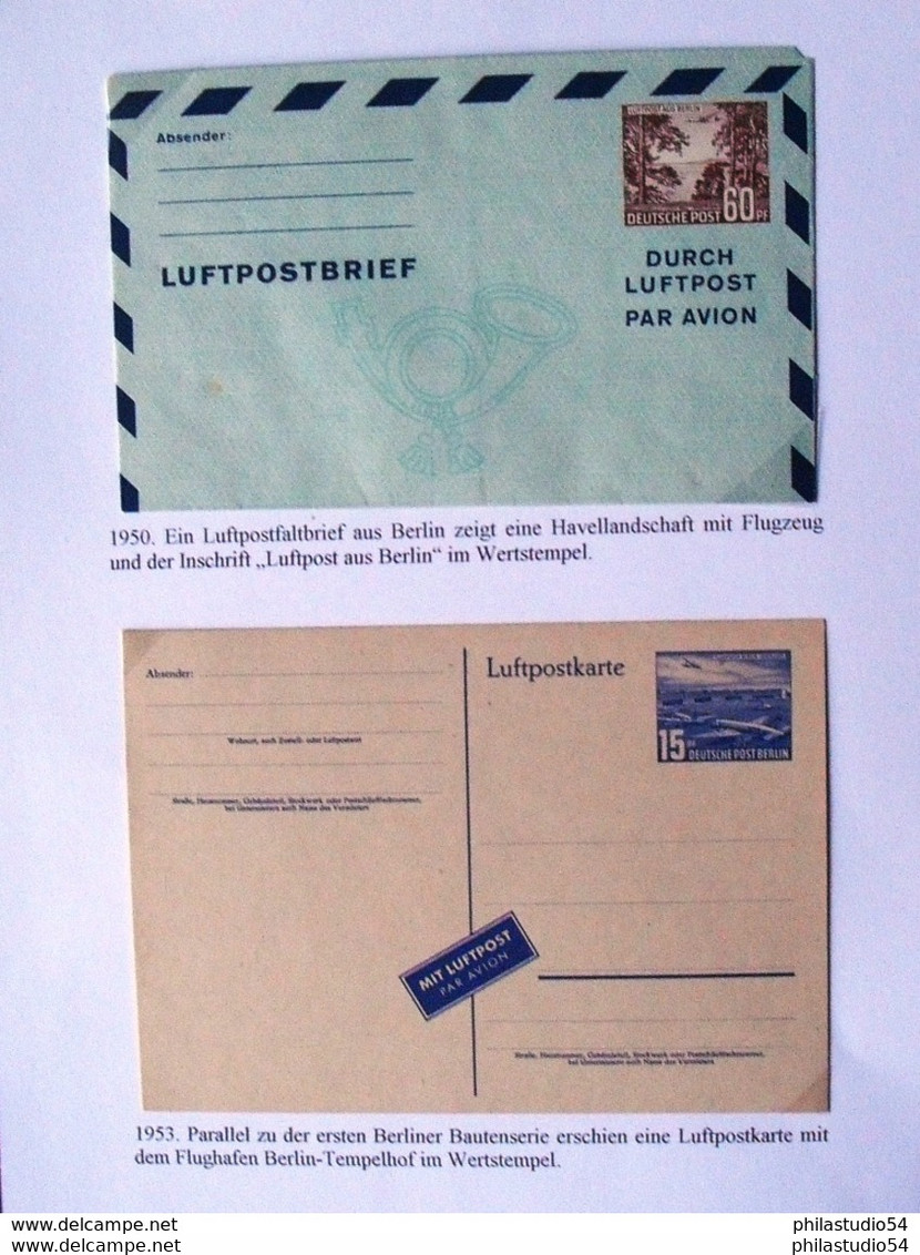 1931/1971, Sammlung Von 36 Ganzsachen, Deutsches Reich, Berlin Und BRD Mit Besseren - Otros & Sin Clasificación