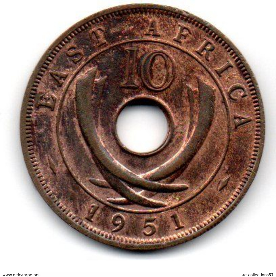 East Africa - 10 Cents 1951 - TTB - Andere - Afrika