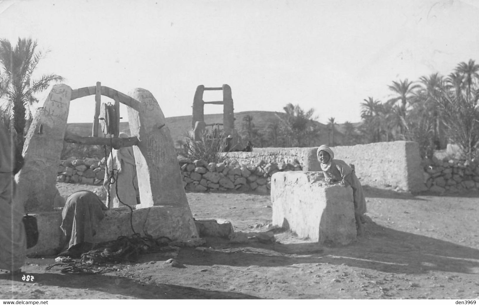 Algérie - GHARDAÏA - Le Puits - Carte-Photo Epreuve De L'éditeur - Ghardaïa