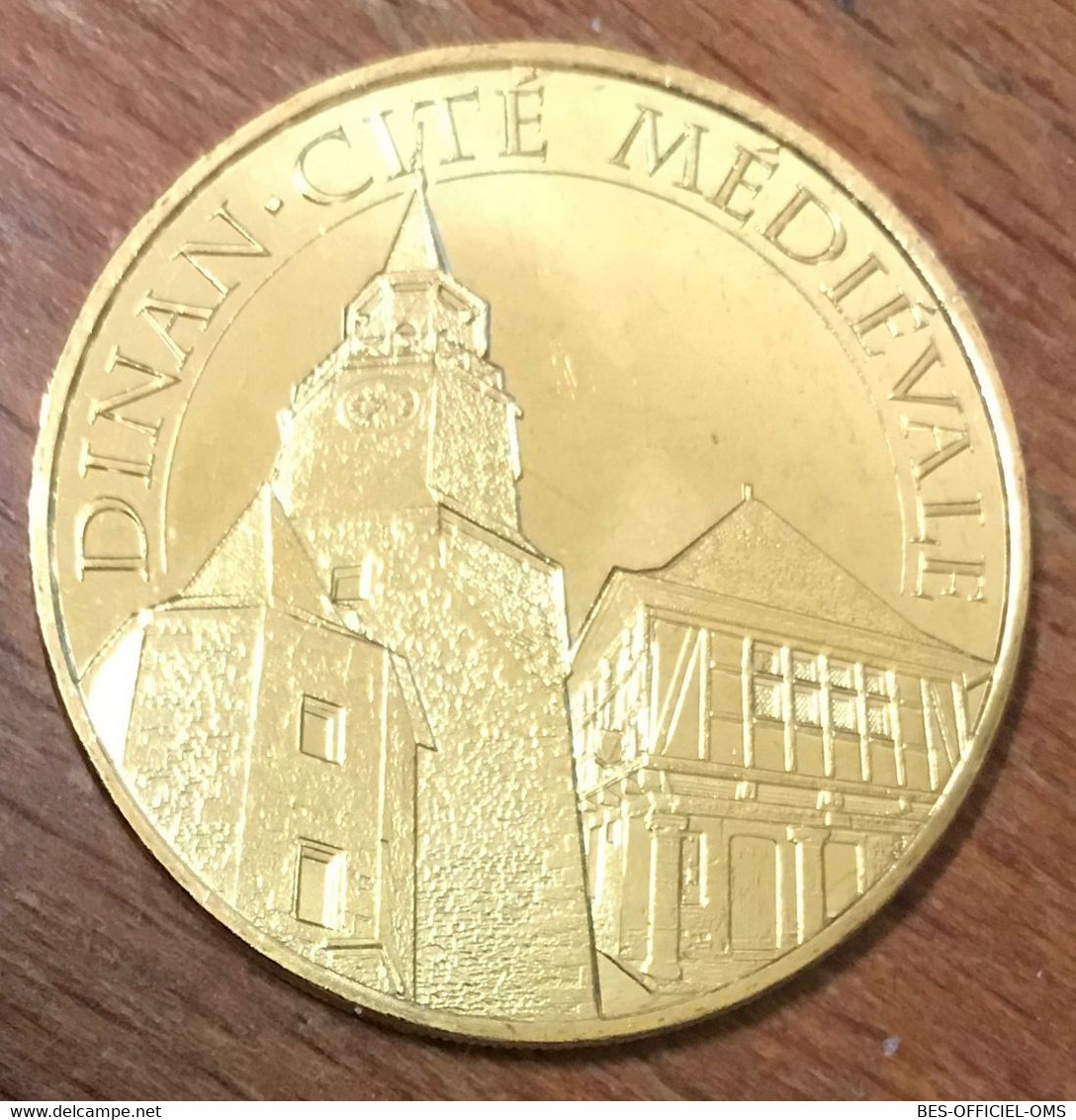 22 DINAN CITÉ MÉDIÉVALE MDP 2017 MINI MÉDAILLE SOUVENIR MONNAIE DE PARIS JETON TOURISTIQUE TOKENS MEDALS COINS - 2017